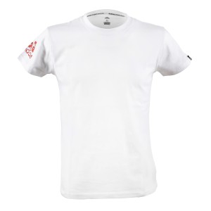 Koszulka Adidas biała - czerwone logo