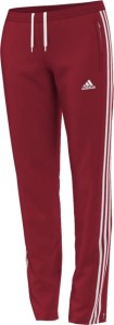 Spodnie treningowe SWEAT damskie  czerwone  adidas T16 ( AJ5392 )