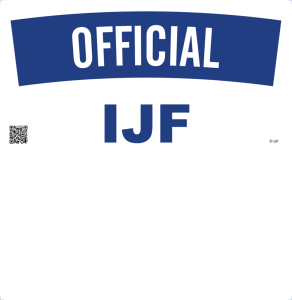 Oficjalny Backnumber IJF/EJU (kpl. - 2 szt.)