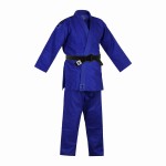 Judoga adidas Contest II niebieska z czarnymi paskami