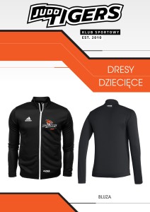 BLUZA ADIDAS  DZIECIĘCA  TIGERS 