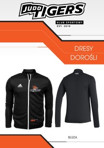 BLUZA  ADIDAS JUDO  TIGERS  