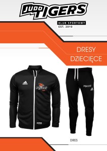 DRES ADIDAS DZIECIĘCY  TIGERS 