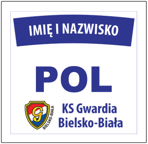 BACKNUMBER  KS GWARDIA BIELSKO-BIAŁA
