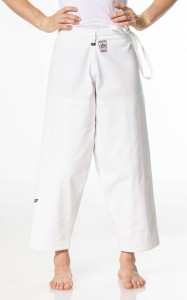 Spodnie MIZUNO YUSHO IJF MADE IN JAPAN białe 