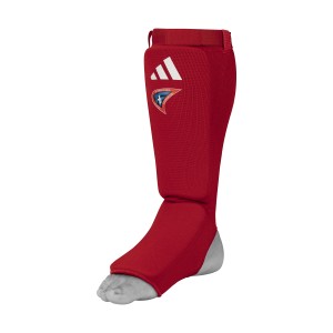adidas ochraniacz na goleń stopę JJIF APPROVED czerwony