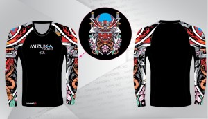 Rashguard samuraj MIZUKA długi rękaw