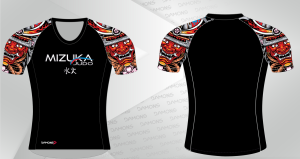 Rashguard Samuraj MIZUKA KRÓTKI rękaw 