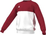 Bluza młodzieżowa SWEAT czerwono - biała adidas T16 ( AJ5267 )