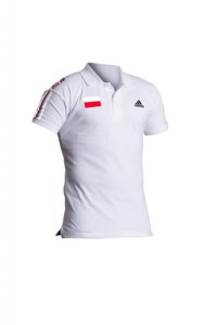 Koszulka Polo Judo Adidas barwy narodowe