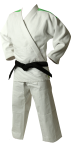Judoga adidas Quest ( J690 ) z zielonymi paskami