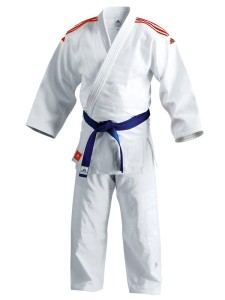 Judoga adidas Contest II z czerwonymi paskami (J650 CZ) 