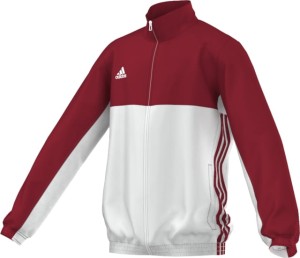 Dres reprezentacyjny - kurtka młodzieżowa  czerwono - biała adidas T16       ( AJ5324 )