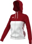 Bluza z kapturem SWEAT damska czerwono - biała  adidas T16 ( AJ5406 )